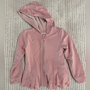 Little Sleepies Kids Pink Hooded Zip-Up Jacket